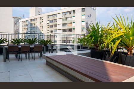 Apartamento para alugar com 28m², 1 quarto e sem vaga Apartamento para alugar com 28m², 1 quarto e sem vagaRooftop