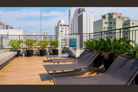 Apartamento para alugar com 28m², 1 quarto e sem vaga Apartamento para alugar com 28m², 1 quarto e sem vagaRooftop