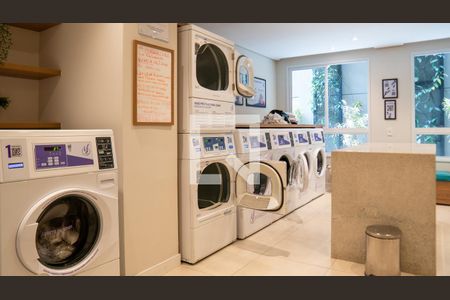 Apartamento para alugar com 28m², 1 quarto e sem vaga Apartamento para alugar com 28m², 1 quarto e sem vagaLavanderia