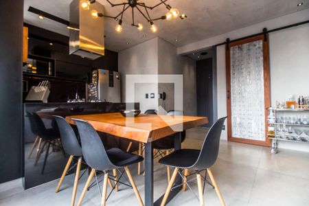 Sala de Jantar de apartamento à venda com 1 quarto, 76m² em Alphaville Conde Ii, Barueri