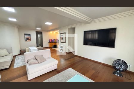 Sala - Sala de Estar de apartamento à venda com 4 quartos, 250m² em Vila Bastos, Santo André