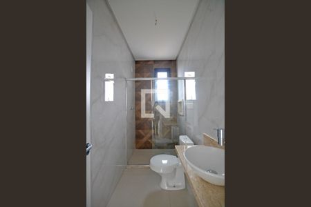 Casa de condomínio à venda com 153m², 3 quartos e 2 vagasBanheiro da Suíte