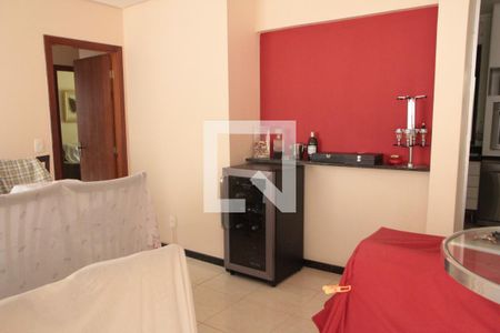 sala de apartamento para alugar com 3 quartos, 116m² em Dona Clara, Belo Horizonte