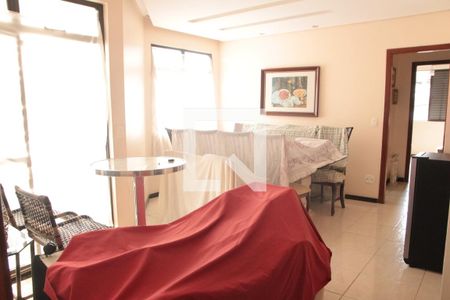 sala de apartamento para alugar com 3 quartos, 116m² em Dona Clara, Belo Horizonte