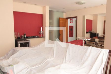 sala de apartamento para alugar com 3 quartos, 116m² em Dona Clara, Belo Horizonte