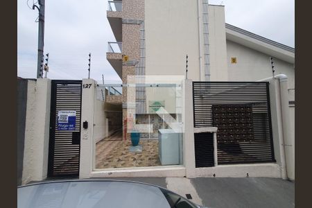 Apartamento para alugar com 36m², 1 quarto e sem vaga Apartamento para alugar com 36m², 1 quarto e sem vagaFachada com a plaquinha do QuintoAndar instalada