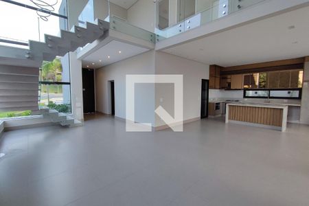 Sala de casa de condomínio à venda com 4 quartos, 312m² em Swiss Park, Campinas