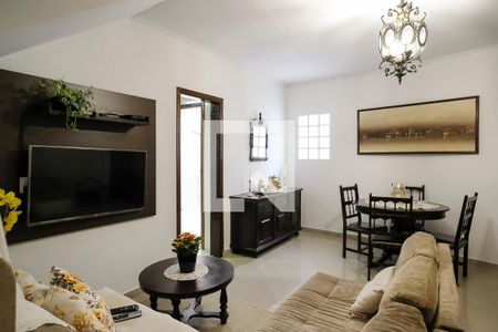 Sala de casa à venda com 3 quartos, 137m² em Santa Maria, São Caetano do Sul