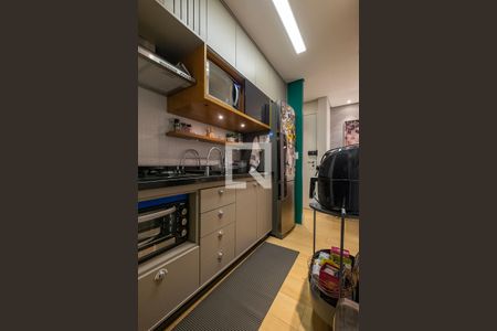 Sala/Cozinha de apartamento para alugar com 2 quartos, 55m² em Jardim Paulistano, São Paulo
