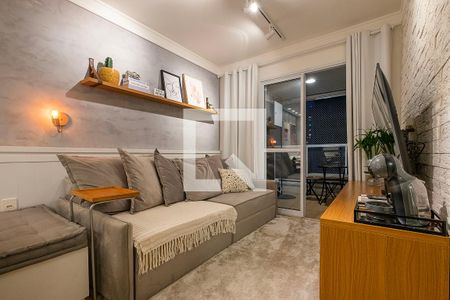 Sala/Cozinha de apartamento para alugar com 2 quartos, 55m² em Jardim Paulistano, São Paulo