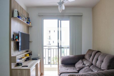 Sala de TV de apartamento para alugar com 2 quartos, 50m² em Jardim Myrian Moreira da Costa, Campinas