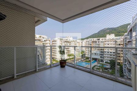 Varanda de apartamento para alugar com 2 quartos, 70m² em Recreio dos Bandeirantes, Rio de Janeiro