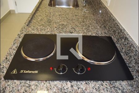 Cozinha - cooktop de kitnet/studio para alugar com 1 quarto, 25m² em Pinheiros, São Paulo