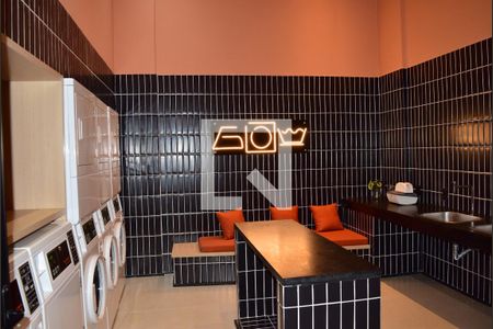 Studio para alugar com 25m², 1 quarto e sem vagaLavanderia