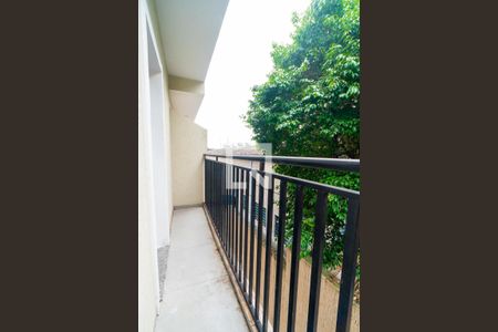 Varanda do Quarto de casa para alugar com 2 quartos, 44m² em Vila Campestre, São Paulo