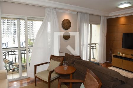 Sala de apartamento à venda com 3 quartos, 102m² em Vila Isa, São Paulo