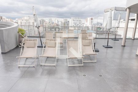 Studio para alugar com 18m², 1 quarto e sem vagaÁrea comum - Piscina