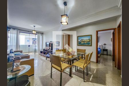 Sala de apartamento para alugar com 2 quartos, 100m² em Jardim Astúrias, Guarujá