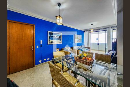 Sala de apartamento para alugar com 2 quartos, 100m² em Jardim Astúrias, Guarujá