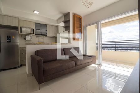 Sala de apartamento para alugar com 2 quartos, 64m² em Setor Bueno, Goiânia