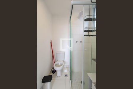 Banheiro de apartamento para alugar com 1 quarto, 20m² em Brás, São Paulo