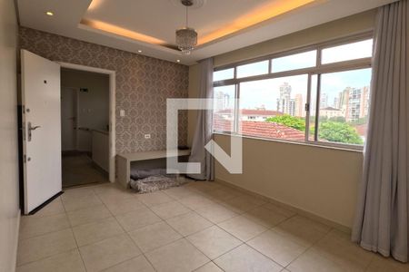 Sala de apartamento para alugar com 2 quartos, 76m² em Embaré, Santos