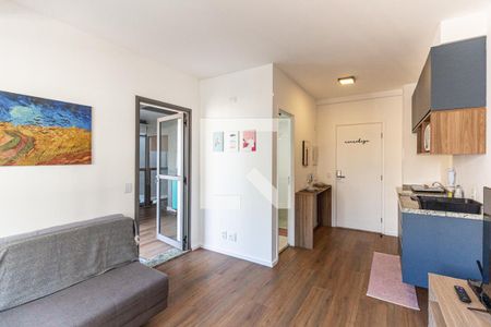 Sala de apartamento para alugar com 1 quarto, 54m² em República, São Paulo