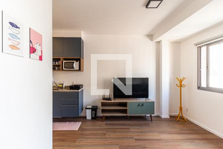 Sala de apartamento para alugar com 1 quarto, 54m² em República, São Paulo