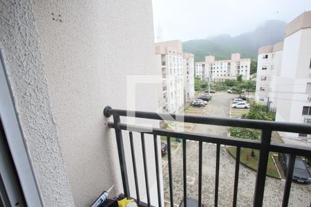 Varanda da Sala de apartamento à venda com 2 quartos, 46m² em Taquara, Rio de Janeiro