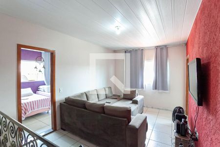 Casa 1 - Sala de casa à venda com 3 quartos, 105m² em Santa Monica, Belo Horizonte