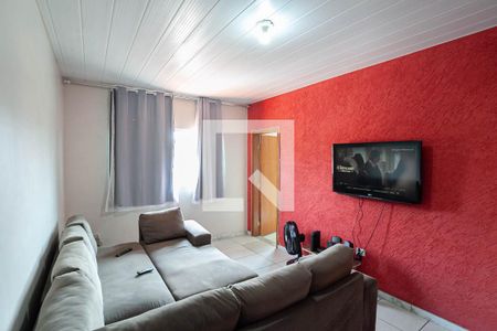 Casa 1 - Sala de casa à venda com 3 quartos, 105m² em Santa Monica, Belo Horizonte