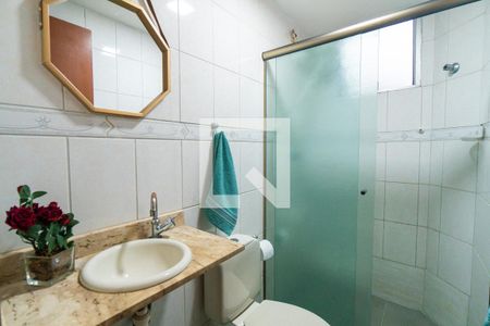Banheiro da Suíte de apartamento à venda com 3 quartos, 62m² em Vila Parque Jabaquara, São Paulo