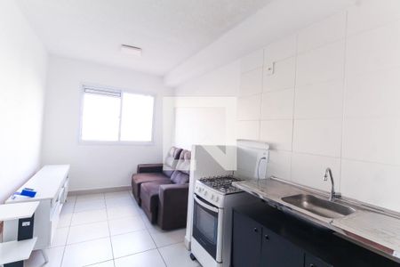 Sala/Cozinha de apartamento para alugar com 1 quarto, 37m² em Brás, São Paulo