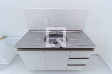 Apartamento para alugar com 45m², 2 quartos e sem vaga Apartamento para alugar com 45m², 2 quartos e sem vagaDetalhe - Cozinha