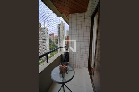 Varanda da Sala de apartamento à venda com 3 quartos, 104m² em Vila Andrade, São Paulo