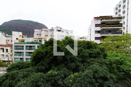 Vista da varanda da sala de apartamento à venda com 4 quartos, 191m² em Lagoa, Rio de Janeiro