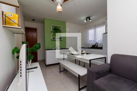 Sala de apartamento para alugar com 1 quarto, 30m² em Parque das Paineiras, São Paulo