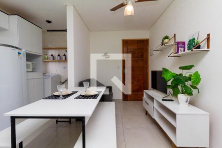 Sala de apartamento para alugar com 1 quarto, 30m² em Parque das Paineiras, São Paulo