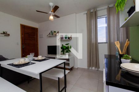 Sala de apartamento para alugar com 1 quarto, 30m² em Parque das Paineiras, São Paulo