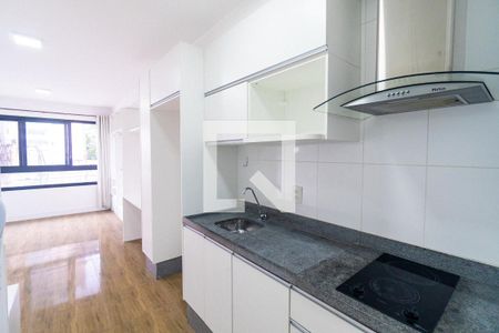 Cozinha de apartamento à venda com 1 quarto, 25m² em Saúde, São Paulo