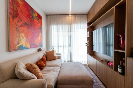 Sala de apartamento à venda com 2 quartos, 70m² em Vila Romana, São Paulo