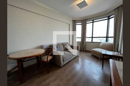 Sala de apartamento para alugar com 1 quarto, 39m² em Centro, Campinas