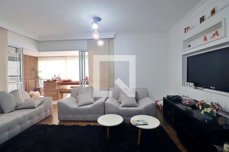 Sala de apartamento à venda com 3 quartos, 144m² em Campestre, Santo André