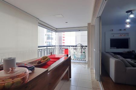 Varanda da Sala de apartamento à venda com 3 quartos, 144m² em Campestre, Santo André