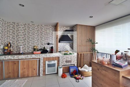 Varanda da Sala de apartamento à venda com 3 quartos, 144m² em Campestre, Santo André