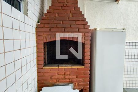 Área comum - Churrasqueira de apartamento para alugar com 2 quartos, 90m² em Guilhermina, Praia Grande
