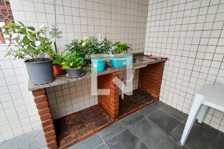 Área comum - Churrasqueira de apartamento para alugar com 2 quartos, 90m² em Guilhermina, Praia Grande