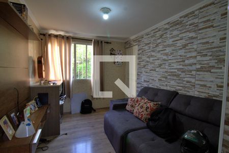 Sala  de apartamento à venda com 2 quartos, 47m² em Jardim Mirna, Taboão da Serra