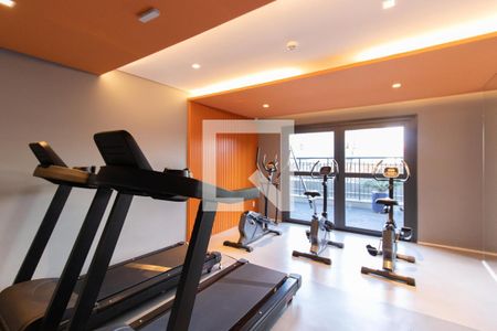 Studio para alugar com 25m², 1 quarto e sem vaga Studio para alugar com 25m², 1 quarto e sem vagaÁrea comum - Academia