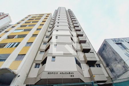 Apartamento para alugar com 40m², 1 quarto e 1 vagaFachada do Prédio